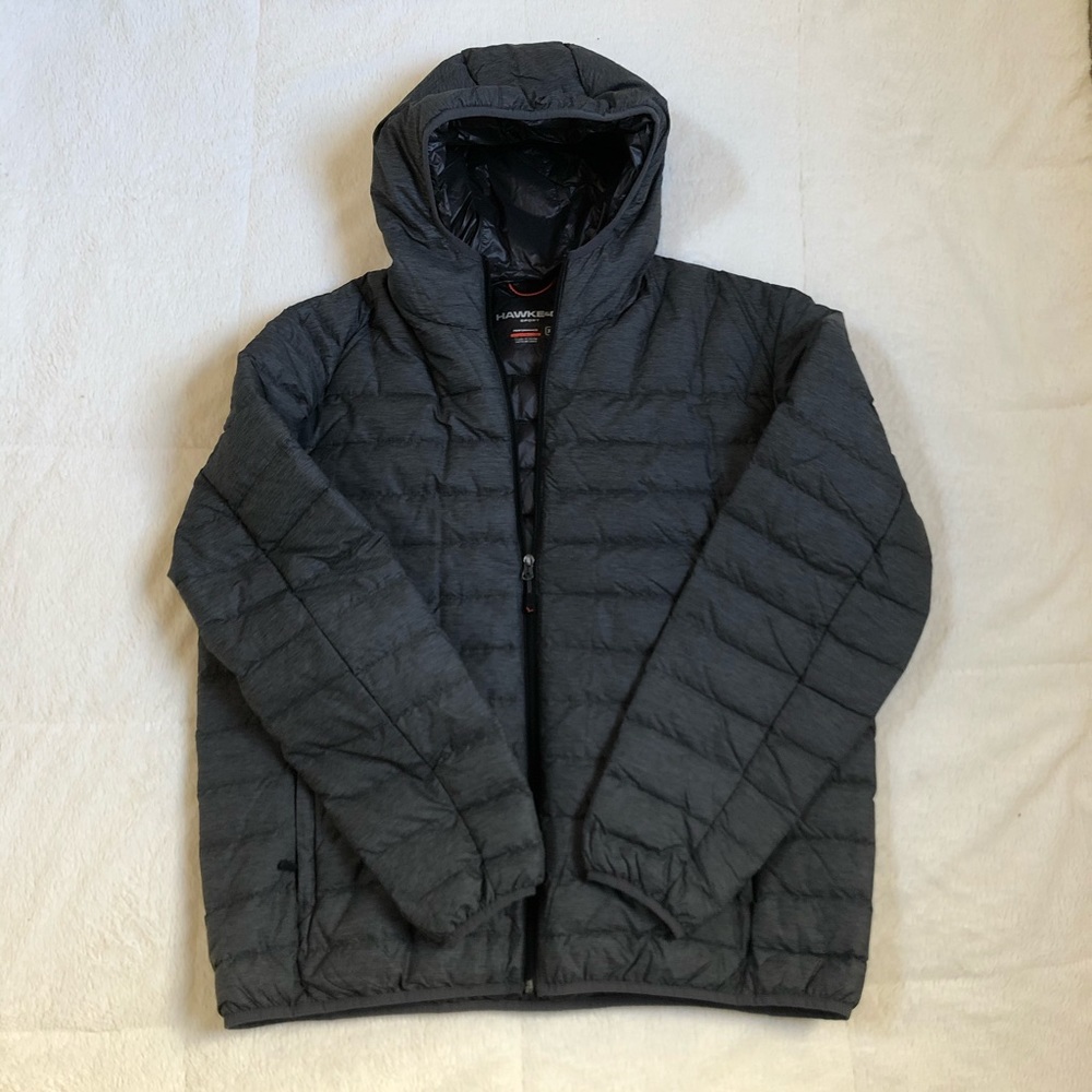 Hawke & Co Charcoal Puffy Coat